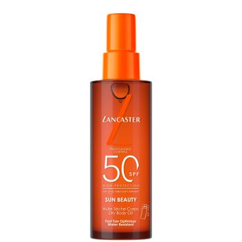 Lancaster Sun Beauty Satin Dry Oil Fast Tan Optimizer for Body SPF50 150ml