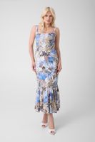 vestido mezcla de lino