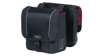 Basil sport design bolsa doble 32 litros negro