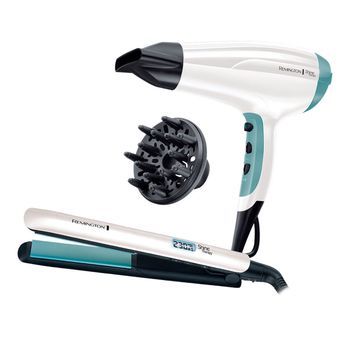 Secador De Pelo Remington Blanco Negro 2300 W