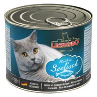leonardo all meat 24 x 200 g - pack ahorro - rico en pescado marino