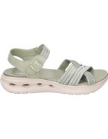 sandalias con cuna para mujer amarpies abz28656 verde khaki 40