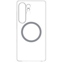 samsung funda transparente con soporte magnetico para galaxy s25 ultra