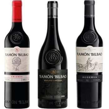 Ramón Bilbao: Crianza, Edición Limitada Y Reserva - 3 Botellas De Rioja - Pack 3 Botellas 75 Cl - 14% Vol.