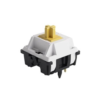 Akko Penguin Switch 5 pines 50±5gf interruptor táctil interruptores silenciosos para teclado personalizado Compatible con teclado mecánico MX 45 piezas