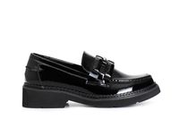 mocasin de mujer con bocado de caballo black