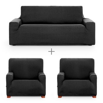 Fundas De Sofa Mod/7 Elastica Ulises 3-1-1 Pl. C/26