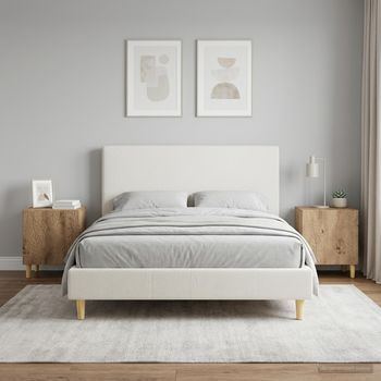 Set De 2 Mesitas De Noche - Mueble Dormitorio - Madera - Roble Artesanal (43x34.5x50cm)