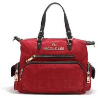 nicole lee bolso de mano bolso tipo satchel margot rojo para mujer