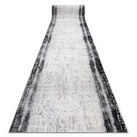 alfombra de pasillo tuls 51235 moderna antracita 90 cm 90x690 cm