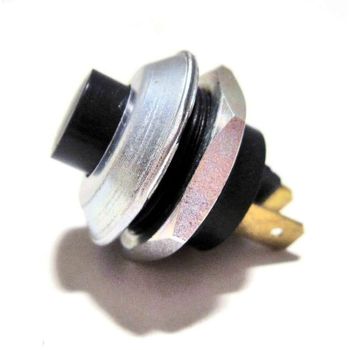 Botón para atornillar 22mm negro