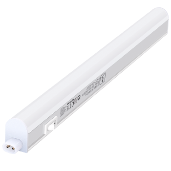 Aigostar Luz LED Cocina con Interruptor 4W 380lm Luces Armarios, Luz blanca cálida 3000K, 230V Regleta LED Bajo Armarios para Cocina, Vestidor, Armario 313*22*30mm（Cable de alimentación no incluido）