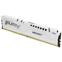 memoria ram kingston 16gb ddr5 6400mts fury beast white expo