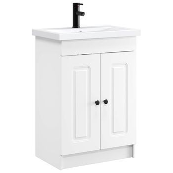 Juego De Muebles De Baño Blanco 78,5 X 37,5 X 81 Cm Vidaxl