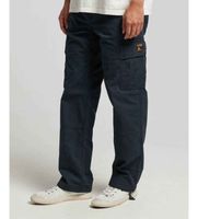 superdry para hombre m7011029a pantalon cargo holgado marino 2932 casual algodon