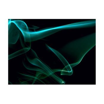 Papel Pintado 3d - Olas De Humo Azul (200x154 Cm)
