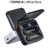 microfono de solapa inalambrico comica vimo s para iphone y android microfono con cancelacion de ruido para youtube tiktok vlogging y podcasts