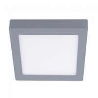 plafon de techo led know cuadrado 6w