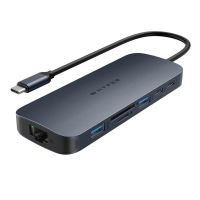 hub usb-c hyper hd4006gl 140w pd 4k hdmi gigabit ethernet sdmicrosd negro