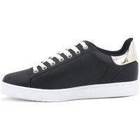 trussardi deportivas moda sneaker black lt gold 79a00419 para mujer
