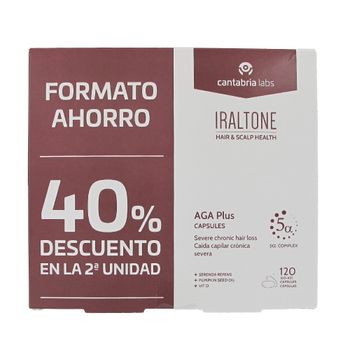 Iraltone AGA Plus 60+60 Caps