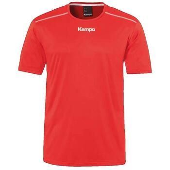 Kempa Camiseta T-shirt Poly rouge para mujer
