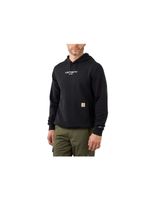 sudadera carhartt lightweight logo graphic sweatshirt hombre negro