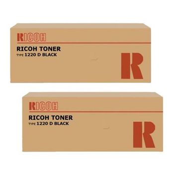 Original Multipack Ricoh Aficio 1018 Printer Toner Cartridges (2 Pack) -888087, Type 1220D