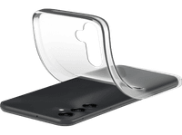 funda movil - cellularline soft para samsung galaxy a15 goma blanda transparente