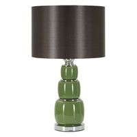 lampara de mesa de cristal cm o33x57