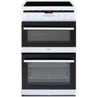 amica afc5550wh 50 cm electric ceramic cooker - white white
