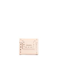 cartera pequena con solapa saffiano powder