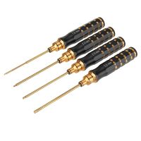juego de herramientas de destornilladores hexagonales de aleacion de titanio de 15  20  25  30 mm de 4 piezas par