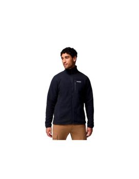 Forro polar Esquí y snow Columbia Jasper Ridge™ Pebbled Full Zip Fleece Black Hombre