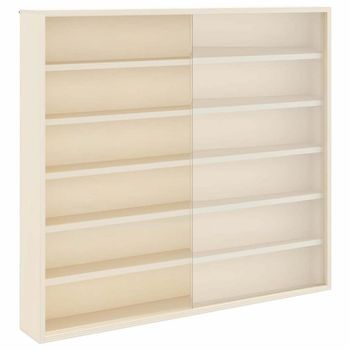 Expositor De Pared Beige 60 X 8,5 X 54 Cm Madera Contrachapada Vidaxl