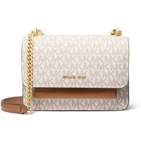 michael michael kors bandolera bolso bandolera michael kors claire beige para mujer