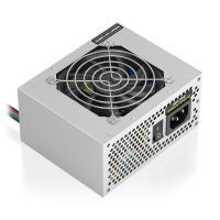 fuente de alimentacion aisens sfx 500w atx 20 protecciones ocp ovp ventilador 80 mm plata
