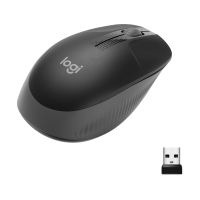 logitech m190 raton inalambrico full size 1000dpi gris