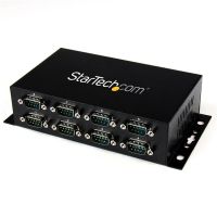 startech adaptador hub usb a 8 puertos serie rs232 industrial