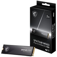 msi spatium m560 2tb disco ssd 10300mbs nvme pcie 50 m2 gen5 3d nand
