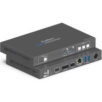 kvm switch purelink pt-psw-21cc-kvm 4k 60hz 2 entradas 6 salidas usb-c hdmi rj45