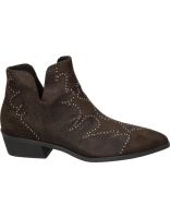 botines camperos skydiva glow marrones con tacon 36