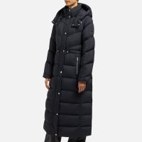 moose knuckles belle cote shell puffer coat - s