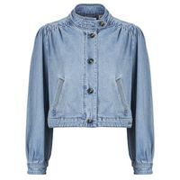 levis cazadora vaquera parker pretty short coat para mujer