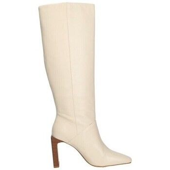 Made In Spain Botas Botas de piel beig para mujer
