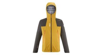 Chaqueta impermeable mijo seneca gore tex 3l amarillo verde