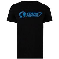 marvel camiseta manga larga stark industries para hombre