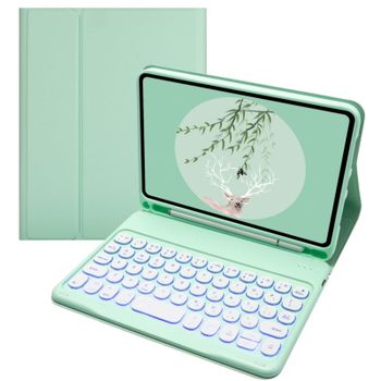 Royal Bailey Ts405-1 Funda Con Bluetooth Teclado Para Ipad Mini 1/2/3/4/5 Verde