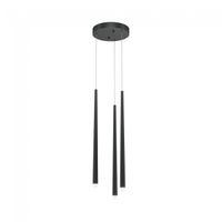 lampara de techo led cascade 3x6w