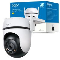 tapo tc42 camara de vigilancia 360 exterior 2k qhd deteccion ia gratuita avanzada vision nocturna a color